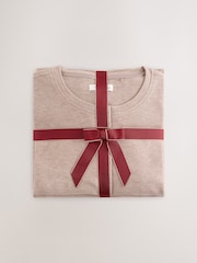 Neutral - Pijama Henley de manga larga de Tela waffle. - Imagen 2 de 4