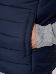 Saltwell Blue Quilted Puffer Gilet - Image 5 of 6