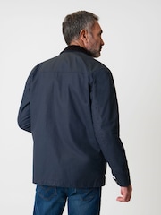 Saltwell Blue Cord Collar Wax Jacket - Image 2 of 6