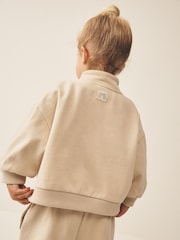 Stone - Sweatshirt med kvart lynlås (3måneder-7år) - Billede 3 af 8