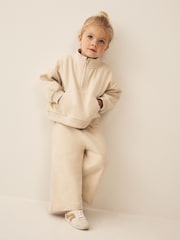 Stone - Sweatshirt med kvart lynlås (3måneder-7år) - Billede 4 af 8