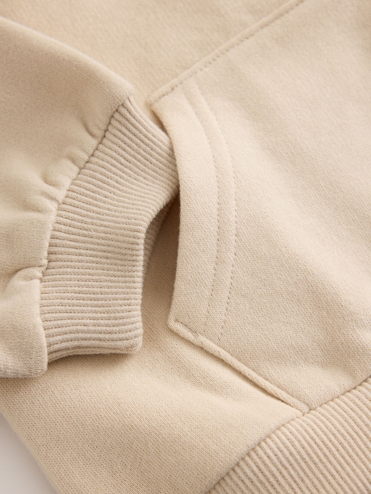 Stone - Sweatshirt med kvart lynlås (3måneder-7år) - Billede 8 af 8