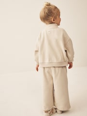 Stone Wide Leg Sweat Joggers (3mths-7yrs) - Image 3 of 8