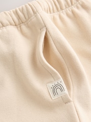 Stone Wide Leg Sweat Joggers (3mths-7yrs) - Image 7 of 8