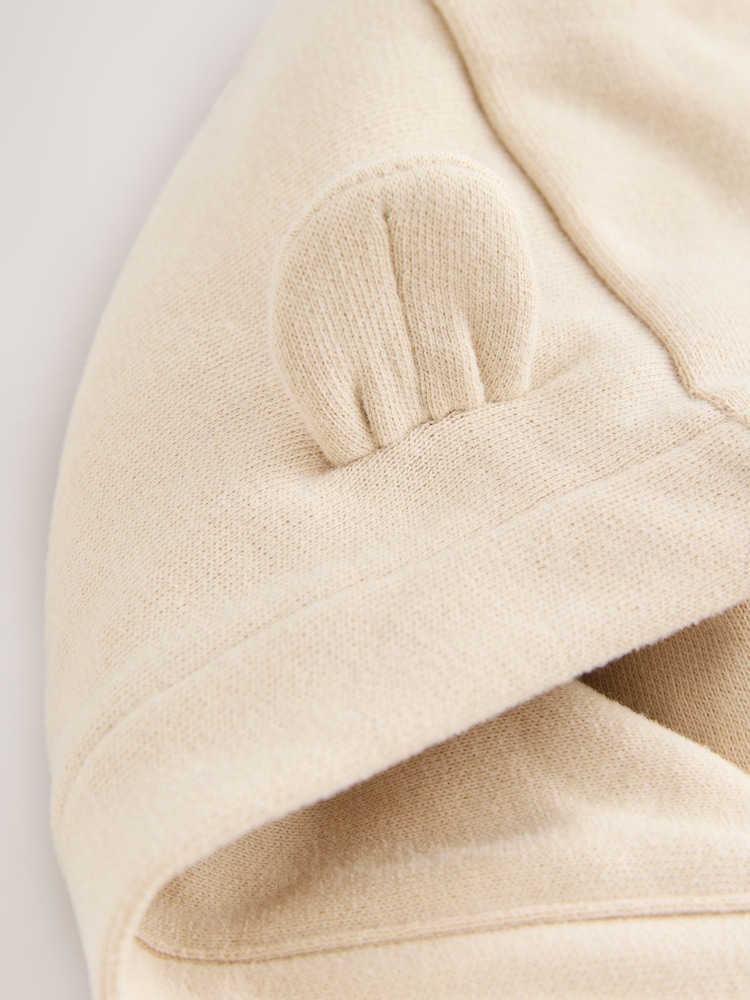 Cream Zip Through Hoodie (3mths-7yrs) - Image 8 of 8 Cream Zip Through Hoodie (3mths-7yrs) - Image 8 of 8