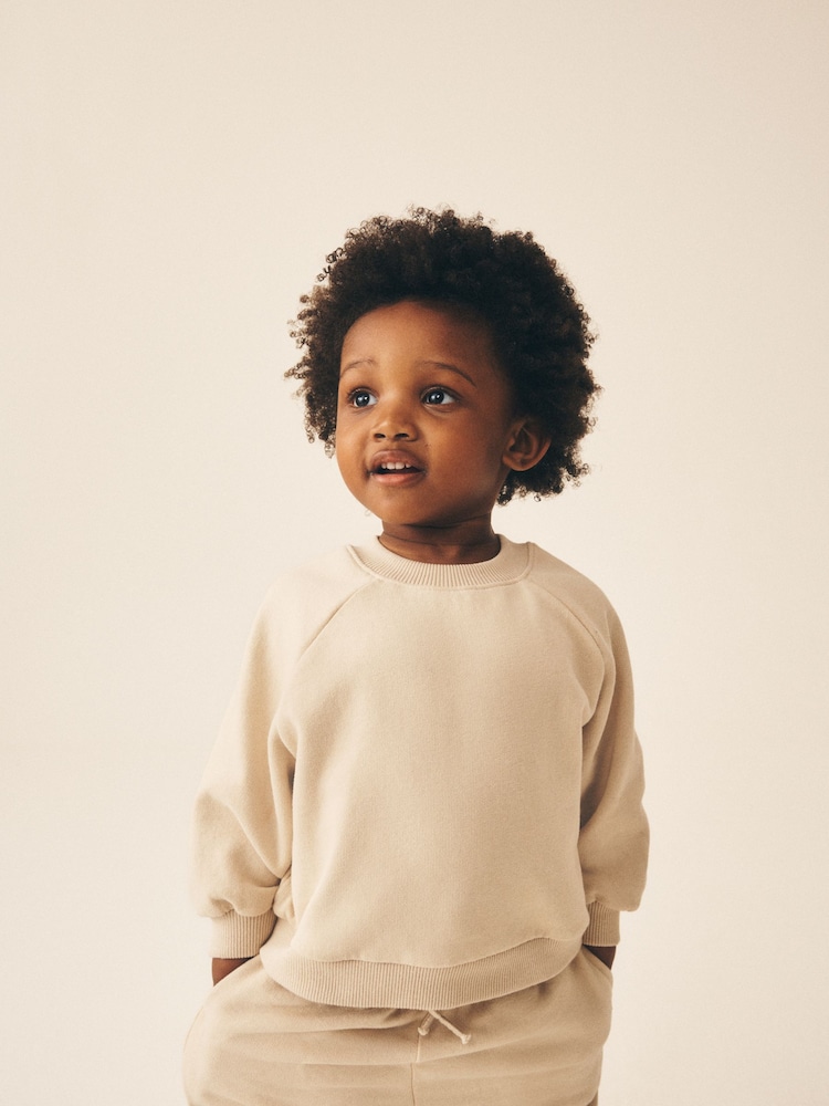 Stone Crew Neck Sweatshirt (3mths-7yrs) - Image 3 of 3 Stone Crew Neck Sweatshirt (3mths-7yrs) - Image 3 of 3