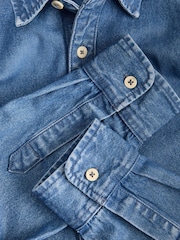 JACK & JONES Stanley Denim Long Sleeve Shirt - Obrázek 3 z 4