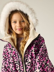 Regatta Pink Junior Waterproof Changing Pro Robe - Image 4 of 11