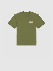 Dickies Green Vernal Relaxed Fit Horse Shoe Back Graphic T-Shirt - Image 7 of 8