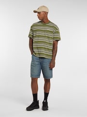 Dickies Green East Liberty Stripe T-Shirt - Image 3 of 6