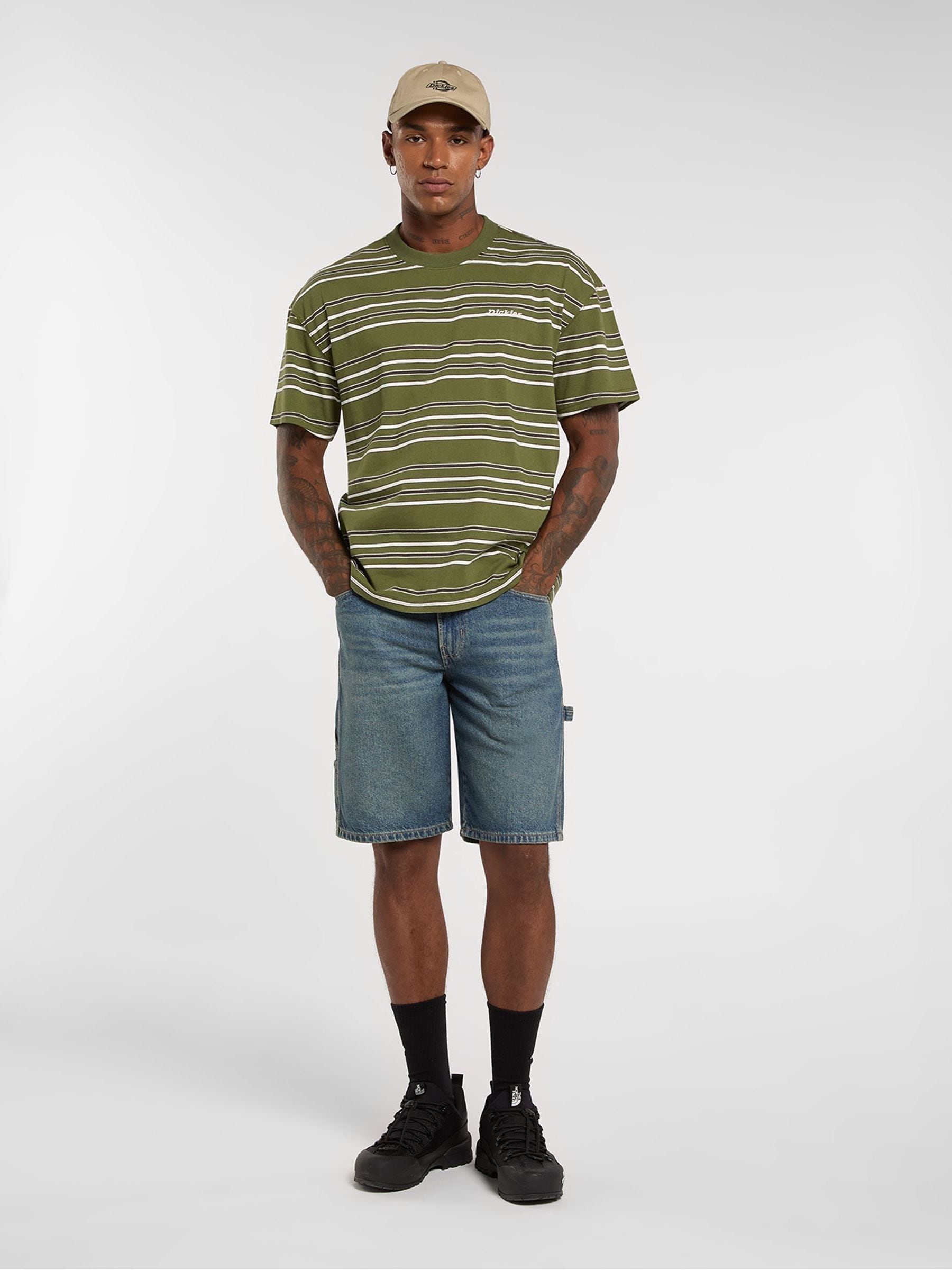 Buy Dickies Light Blue 993 Carpenter Jort Shorts from Next USA