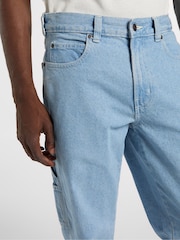 Dickies Blue 993 Regular Tapered Denim Jeans - Image 5 of 9