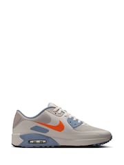 Nike Brown Air Max 90 Golf Trainers - Image 3 of 8