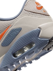 Nike Brown Air Max 90 Golf Trainers - Image 5 of 8