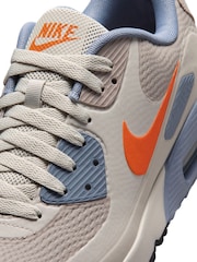 Nike Brown Air Max 90 Golf Trainers - Image 7 of 8