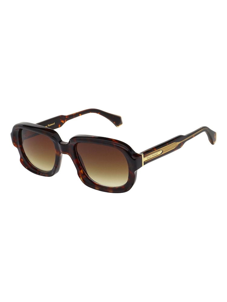 Vivienne Westwood Brown Vw5135 Sunglasses - Image 1 of 5