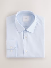 Multi Slim Fit Easy Care Single Cuff Oxford Smart Shirts 3 Pack - Image 4 of 5
