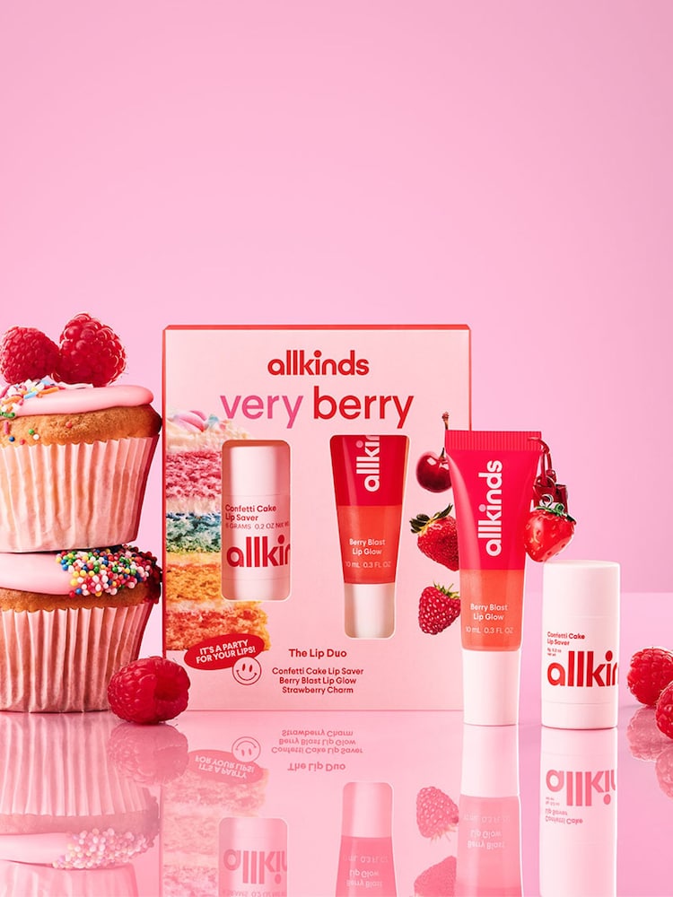 allkinds Very Berry Lip Duo Gift Set (Worth £21) - Image 2 of 7 allkinds Very Berry Lip Duo Gift Set (Worth £21) - Image 2 of 7