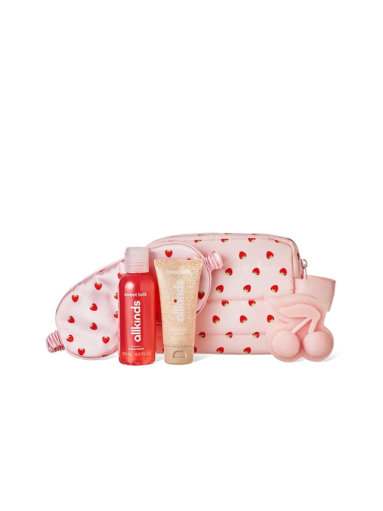 allkinds Very Berry Overnight Gift Set - Image 1 of 5 allkinds Very Berry Overnight Gift Set - Image 1 of 5
