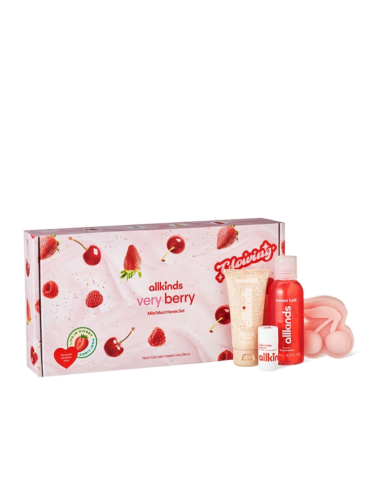 allkinds Very Berry Mini Gift Set (Worth £28) - Image 1 of 4 allkinds Very Berry Mini Gift Set (Worth £28) - Image 1 of 4