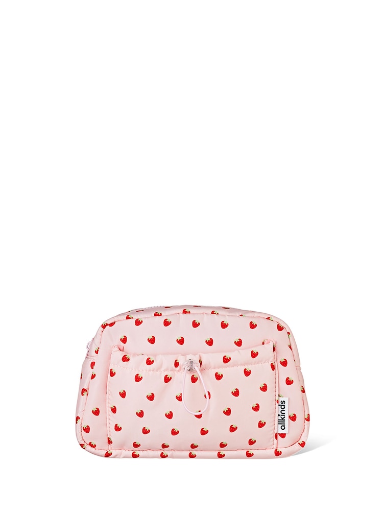 allkinds Very Berry Printed Cosmetic Bag - Image 1 of 2 allkinds Very Berry Printed Cosmetic Bag - Image 1 of 2