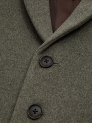 Reiss Green Smoke Gable 9-13 yrs Single Breasted Overcoat - Image 4 of 4