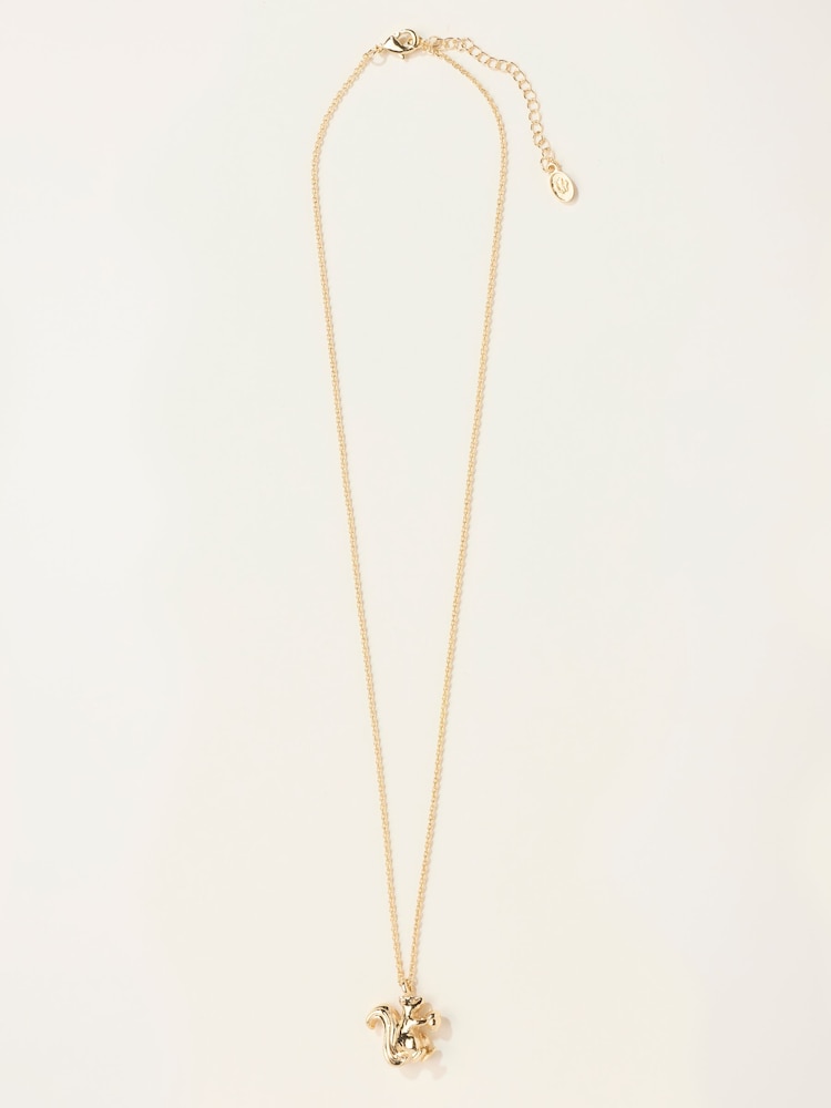 FatFace Squirrel Necklace - 画像 1 / 2