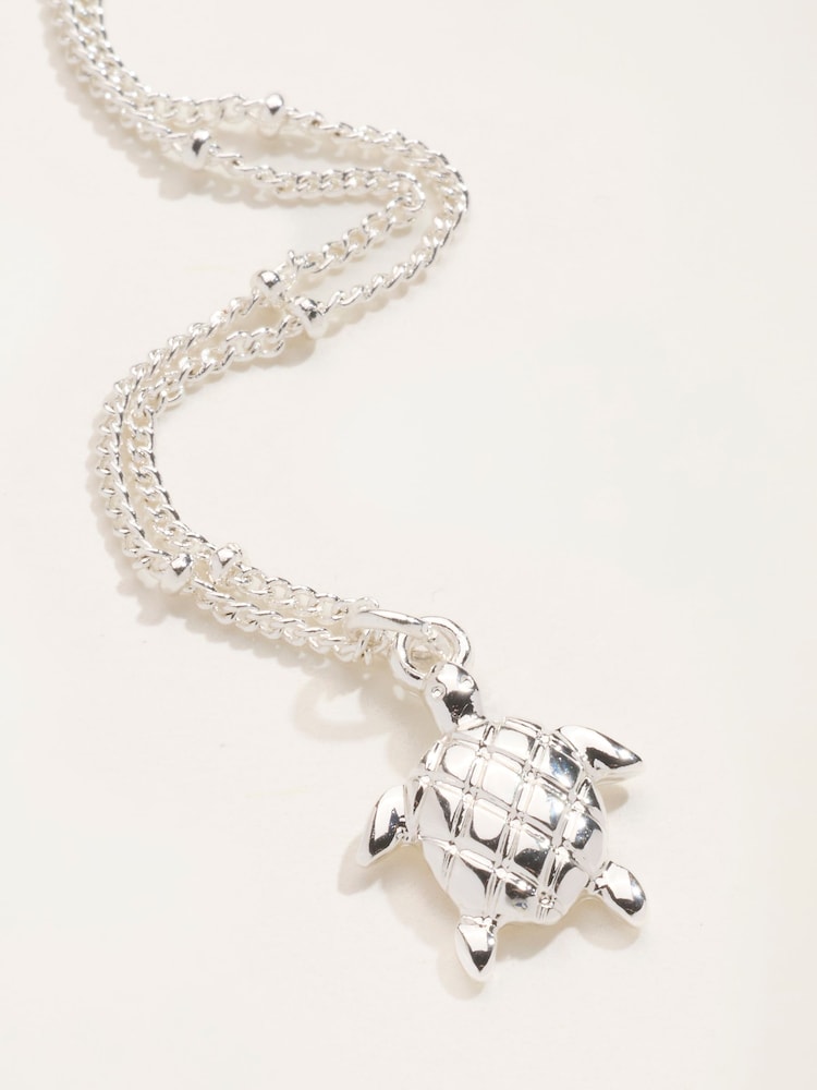 FatFace Blue Turtle Necklace Gift - Image 3 of 3