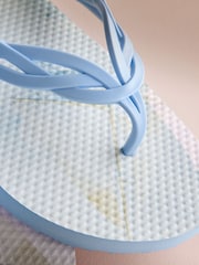 B by Ted Baker Round Toe Printed Flip Flops - Image 7 of 8