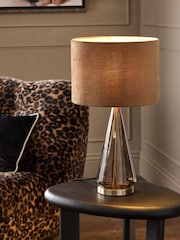 Chocolate Brown Rimini Table Lamp - Image 1 of 6