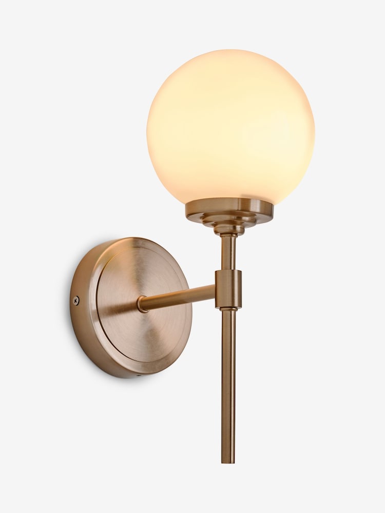 Brass Pair of Brass Weston Wall Lights (Also suitable for use in the bathroom) - Image 5 of 5 Brass Pair of Brass Weston Wall Lights (Also suitable for use in the bathroom) - Image 5 of 5