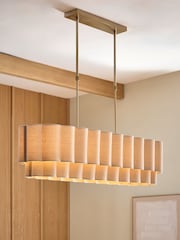 Brass Larson 4 Light Pendant - Image 1 of 5