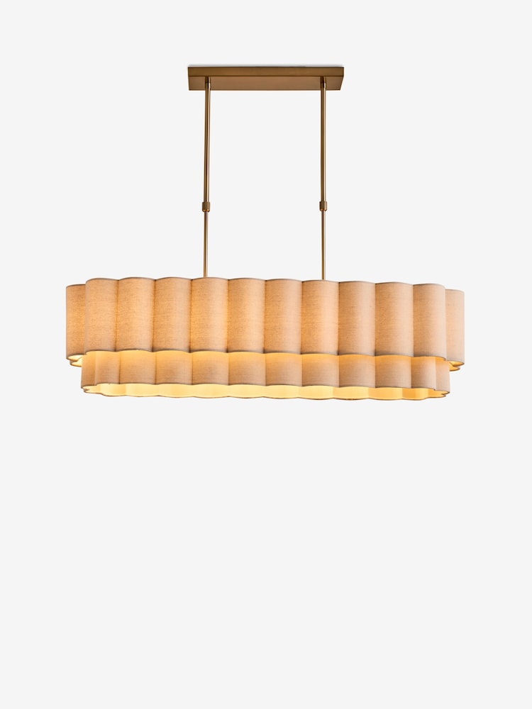 Brass Larson 4 Light Pendant - Image 5 of 5 Brass Larson 4 Light Pendant - Image 5 of 5