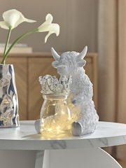 White Hamish Battery Operated Feature Light - Image 1 of 4