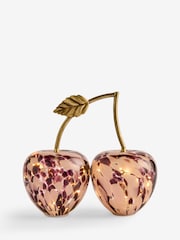 Pink Confetti Glass Cherries Battery Operated Feature Light - Image 3 of 3
