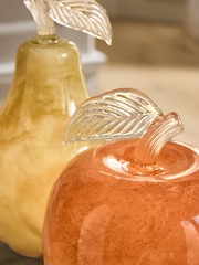 Multi Set of 2 Marble Glass Fruit Battery Operated Feature Light - Image 3 of 4