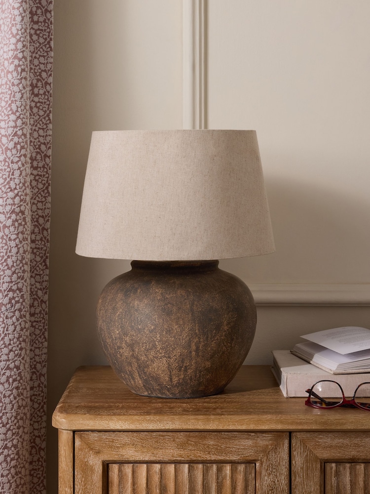 Bronze Newton Concrete Table Lamp - Image 2 of 5 Bronze Newton Concrete Table Lamp - Image 2 of 5