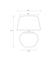 Bronze Newton Concrete Table Lamp - Image 4 of 5