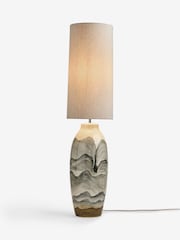 Ivory Clevedon Floor Lamp - Image 4 of 5