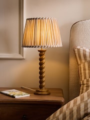 Ochre Yellow Barley Twist Table Lamp - Image 1 of 5
