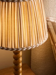 Ochre Yellow Barley Twist Table Lamp - Image 3 of 5