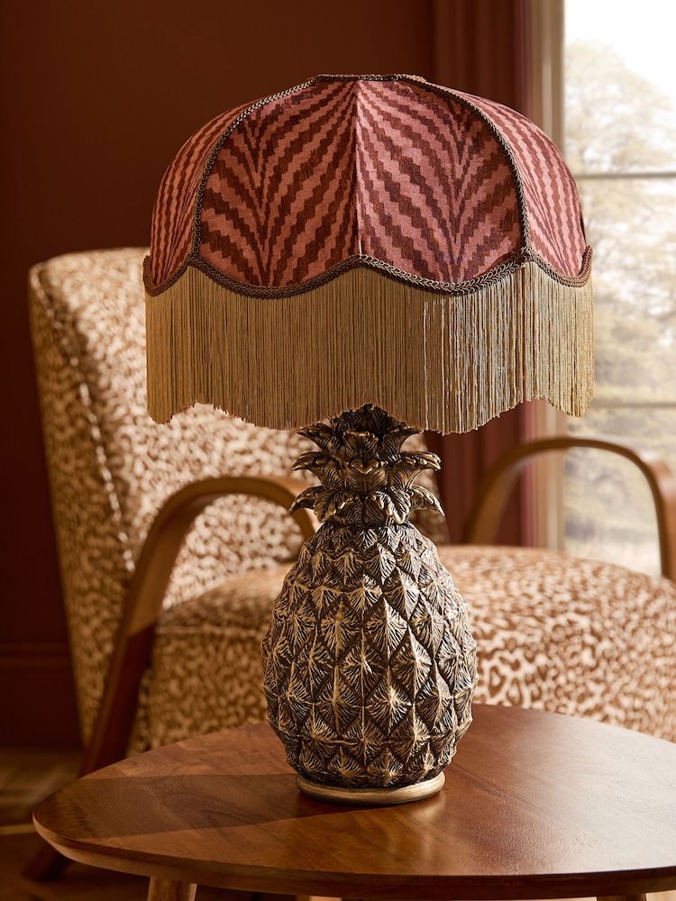 Brass Pineapple Table Lamp - Image 2 of 5 Brass Pineapple Table Lamp - Image 2 of 5