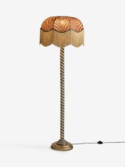 Brass Serpent Floor Lamp - Image 2 of 6