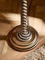 Brass Serpent Floor Lamp - Image 4 of 6