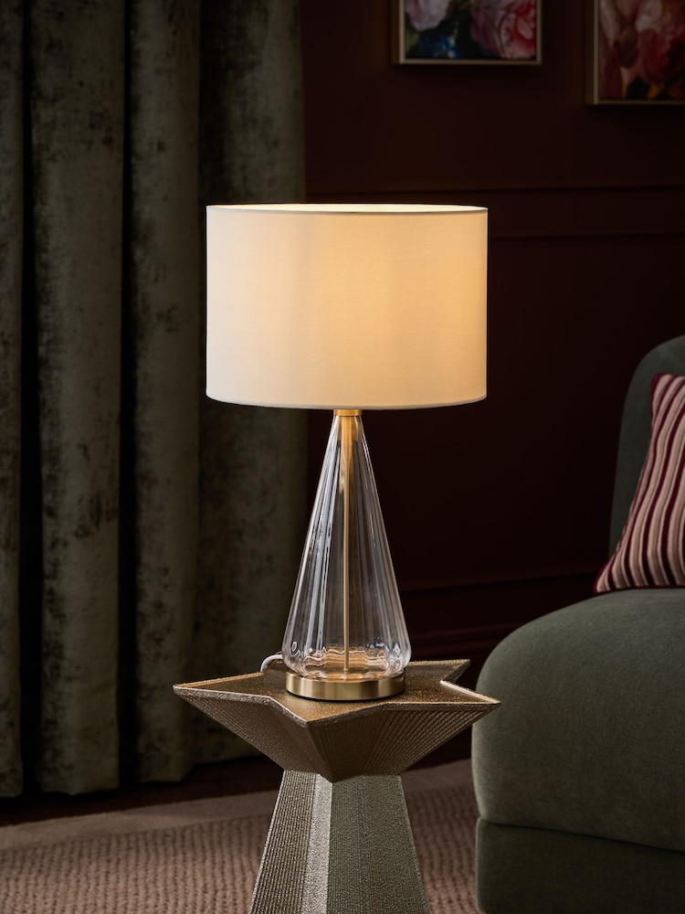 Clear Rimini Table Lamp - Image 1 of 5 Clear Rimini Table Lamp - Image 1 of 5