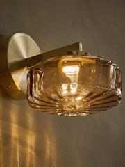 Chocolate Brown Rimini Rechargeable Wireless Wall Light - Image 3 of 6