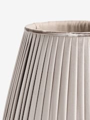 Natural Velvet Velvet Pleated Lamp Shade - Image 7 of 7