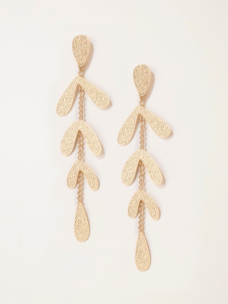 FATFACE Leaf Drop -korvakorut - Kuva 1 / 4