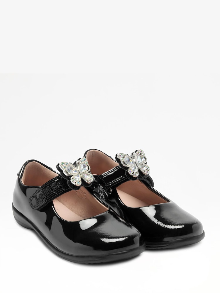 Lelli Kelly Black Butterfly Mary Jane Shoes - Image 2 of 4
