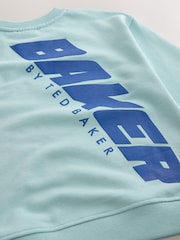 Baker by Ted Baker Oversized Graphic Sweatshirt and Wide Leg Joggers Set - Image 5 of 6